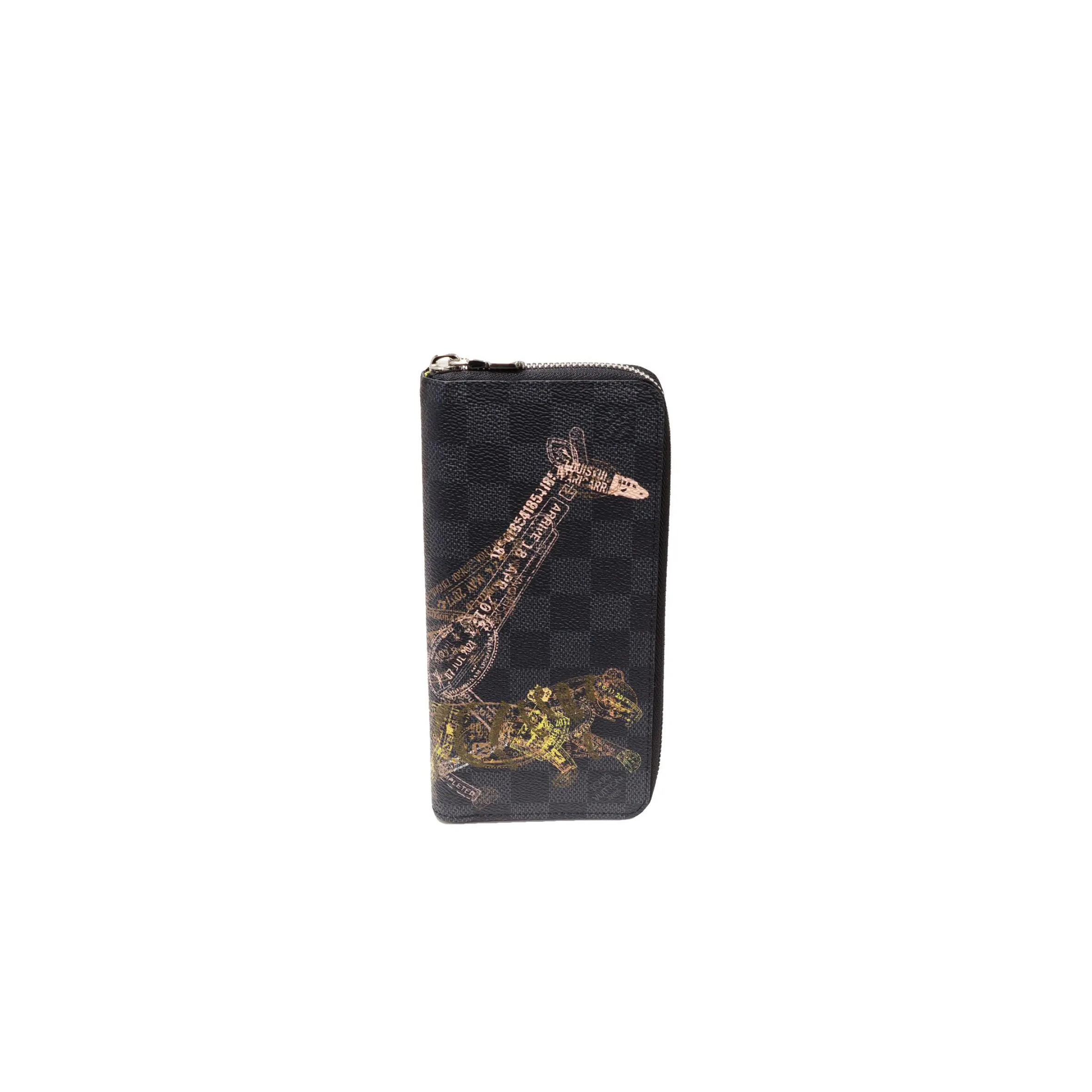 l**is V*t*n patent leather walletcover olive n64604 (20*10*2cm)